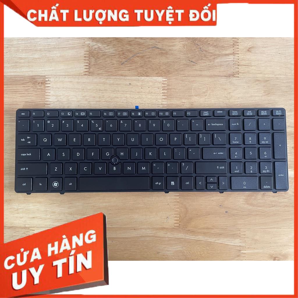 Replacement US Black Keyboard With Pointing Stick For HP EliteBook 8560p, 8570p, ProBook 6560b, 6565b