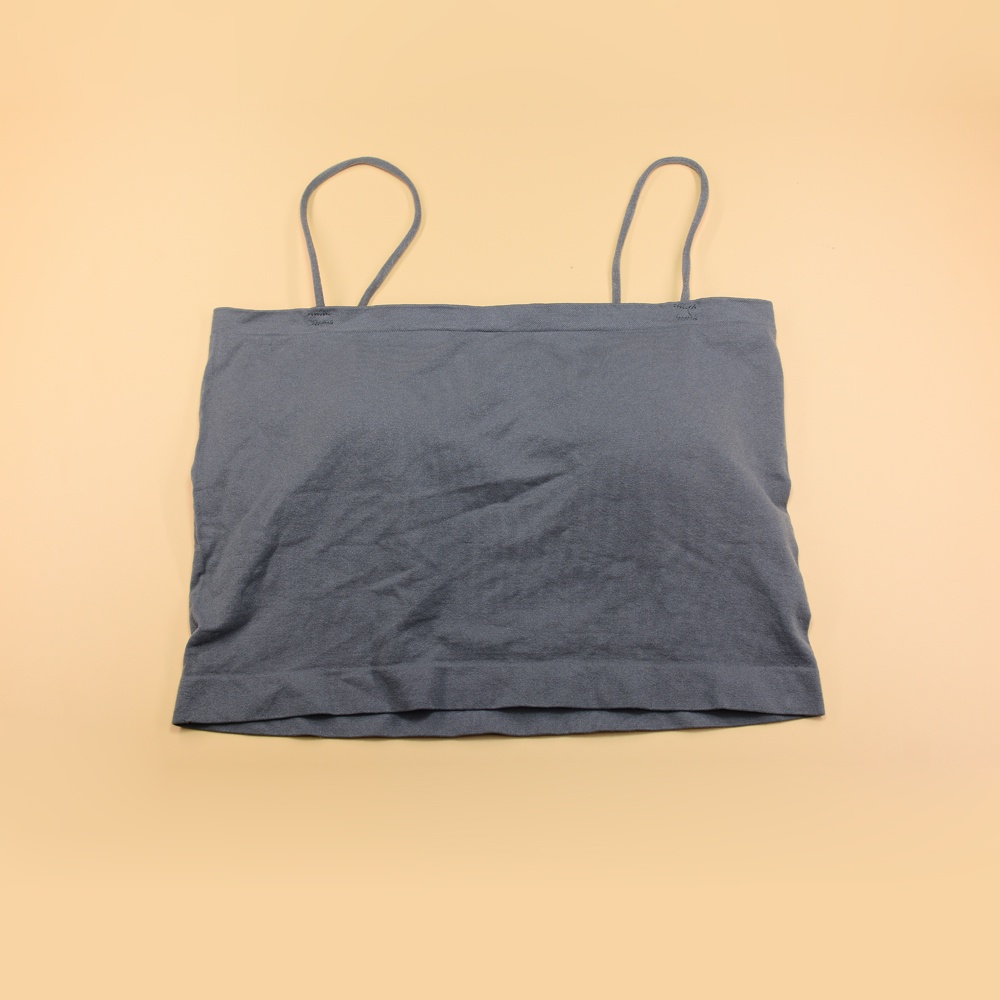 Áo 2 Dây Croptop UNDERCOOL Sợi Bún Chất Cotton Co Giãn Đệm Ngực Co Giãn Siêu Thoải Mái A2D01