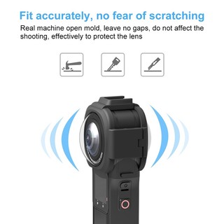 Bảo vệ ống kính cho Insta360 ONE RS 1-Inch 360 Phiên bản Bảo vệ ống kính máy ảnh Vỏ bảo vệ Phụ kiện máy ảnh