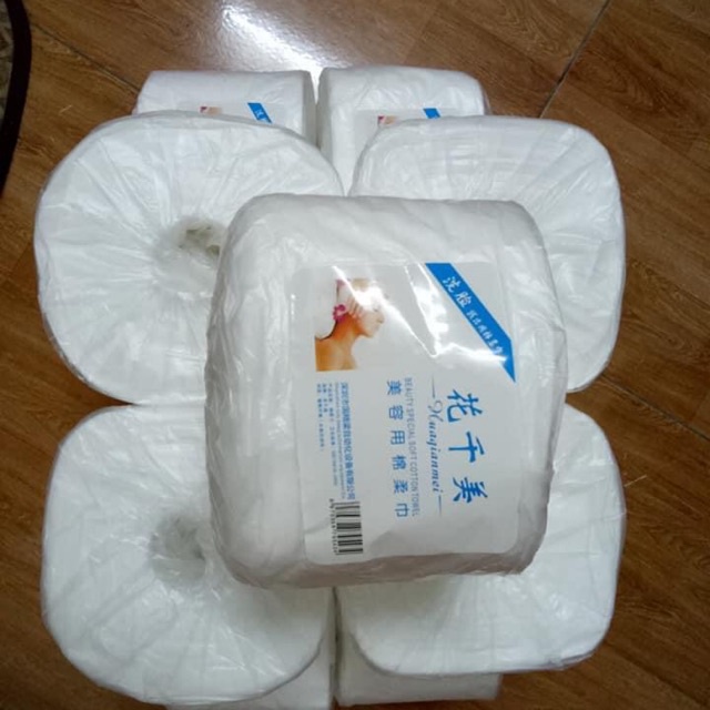 Giấy cuộn lau mặt dùng cho Spa