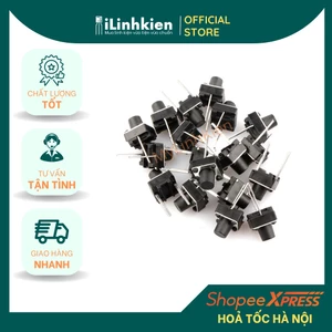 Nút nhấn 2 chân 6x6x4.3 6x6x5 6x6x7 túi 50 con chất lượng cao