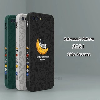 ốp lưng oppo a5 2020 oppo a9 2020 Ốp Điện Thoại Silicone TPU Mềm Họa Tiết Phi Hành Gia Có Dây Đeo Cho oppo a5 2020 oppo a9 2020