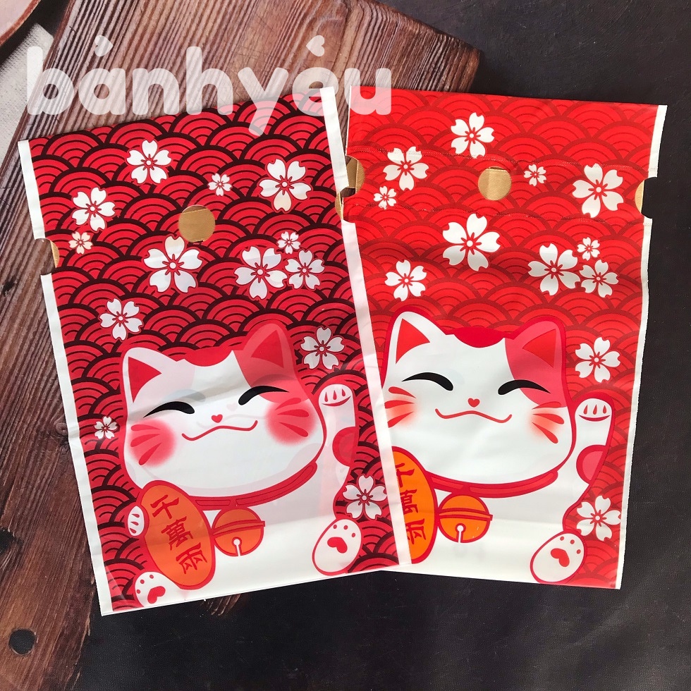 Bộ 5 Túi Đựng Bánh Kẹo Dây Rút (BGTC)