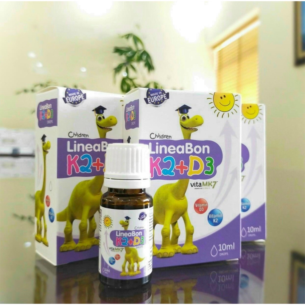 Vitamin D3 + K2 Lineabon Drops 10ml Shopee Việt Nam