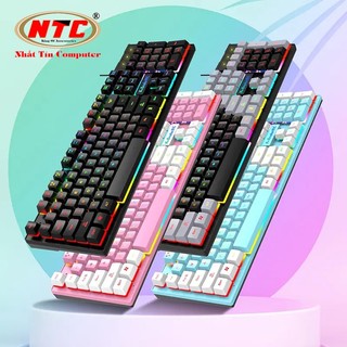 Bàn phím giả cơ gaming K-Snake K4 Led đa màu, Keycaps cực đẹp
