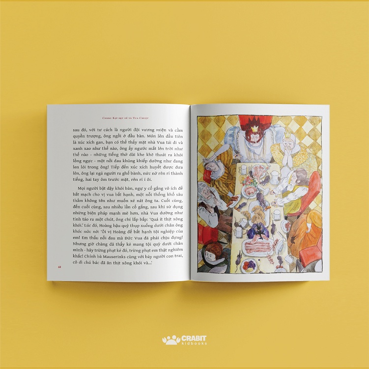 Ảnh Sách - Chàng Kẹp Hạt Dẻ và Vua Chuột - văn học thiếu nhi - Crabit Kidbooks 3