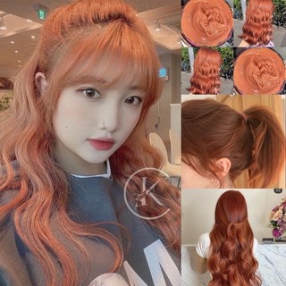 Thuốc Nhuộm Tóc màu Cam San Hô | Lên Từ Nền Tóc Nâu Không Tẩy 100g - Khanh.color