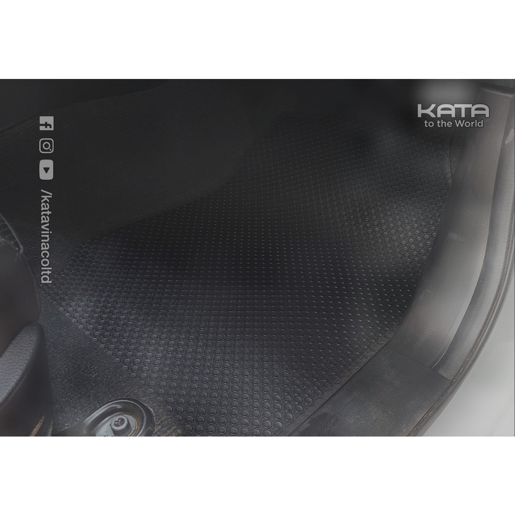 Thảm lót ô tô KATA cho xe Isuzu D-max (2021 - 2025) - Khít với sàn, Chống trơn, Không mùi, Không ẩm mốc