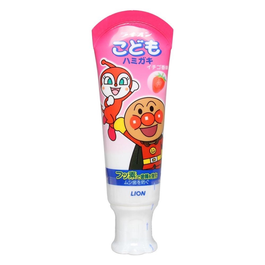 Kem đánh răng trẻ em LION 40g vị dâu