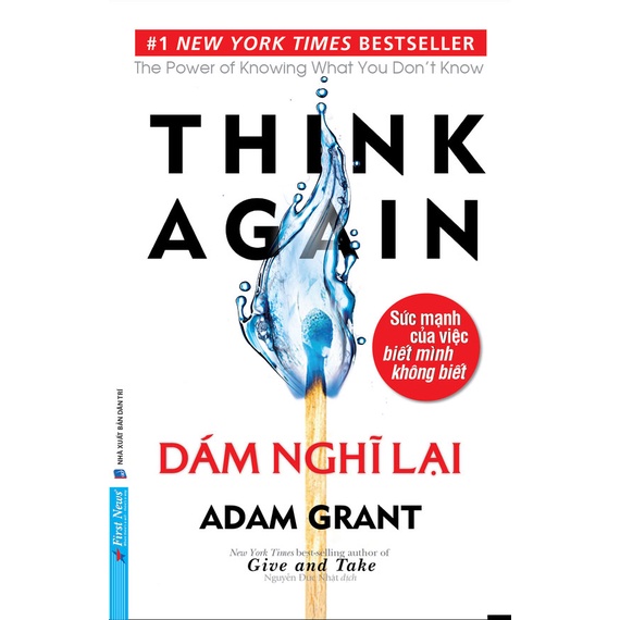 Ảnh Sách - Dám Nghĩ Lại - First News 2