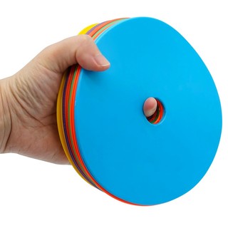 10 Gói Đánh Dấu Đĩa Phẳng Chống Trơn Trượt Điểm Đánh Dấu Bóng Đá Bóng Rổ Thể Thao Tốc Độ Nhanh nhẹn Huấn Luyện Đánh Dấu