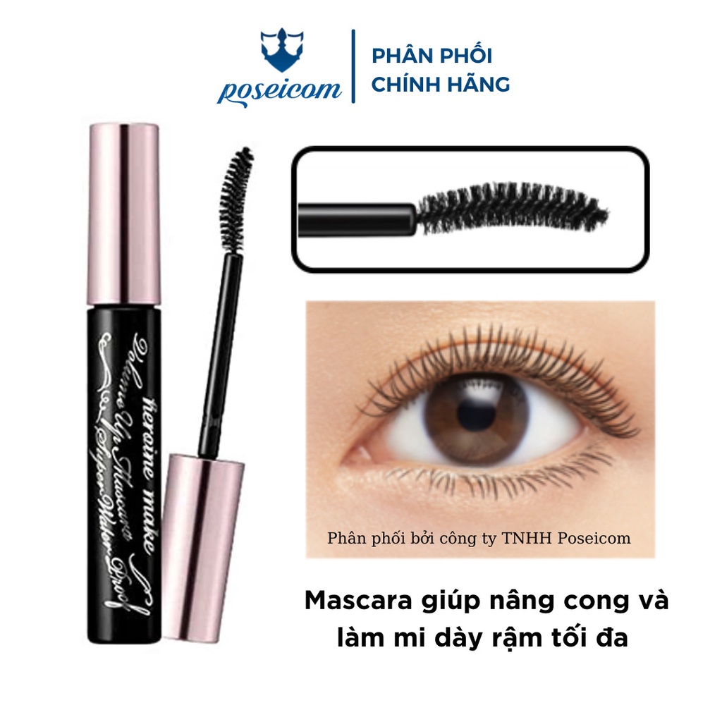 Ảnh Mascara Chuốt Mi Siều Dày Kissme Heroine Make Volume Up Mascara Super Waterproof 6g 3