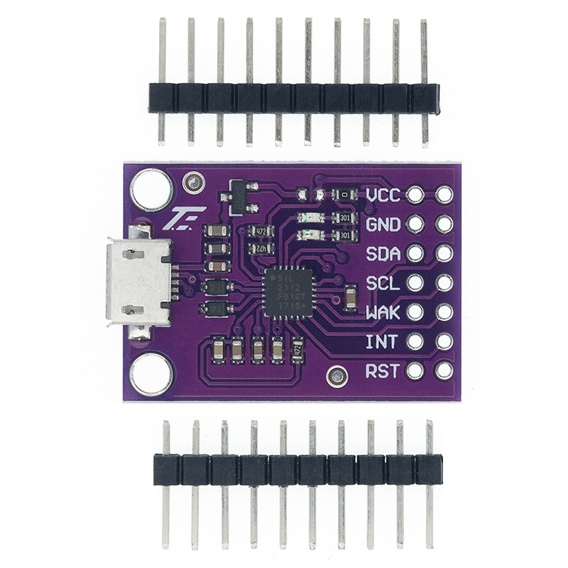 WWZMDiB CP2112 Adapter – Micro-USB Zu SMBus/I2C, Mit Kabeln, Für Windows/Mac/Linux, Inkl. Programmierbarem ROM