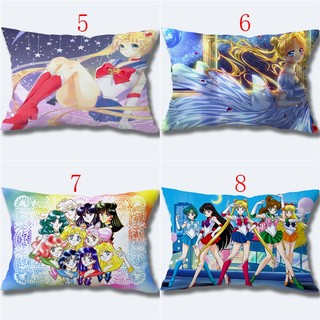 Anime Phổ Biến Nhật Bản Thủy Thủ Mặt Trăng Quà Tặng Sinh Nhật Xe Cusion Một Mặt In Hình Chữ Nhật Polyester Phòng Ngủ Sofa Trang Trí Nhà Gối (Không Có Lõi Gối)