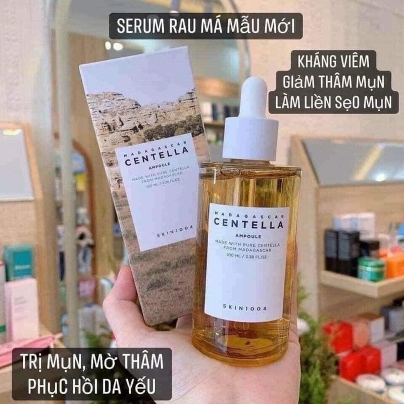 Serum Centella Rau Má 55ml tinh chất rau má Skin1004 madagascar chính ...