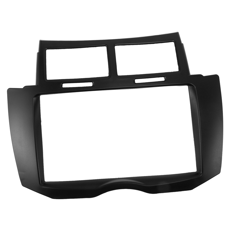 Đài Phát Thanh Ô Tô Fascia Viền Bộ, 2 Din Dash Bảng Điều Khiển Khung DVD Bộ Lắp Đặt Cho Xe Toyota Yaris Vitz Platz 2005 2006 2007 2008-2011