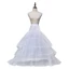 Yoo Crinoline Petticoat Chiều dài đầy đủ Váy lót nữ Dép Petticoat Cưới