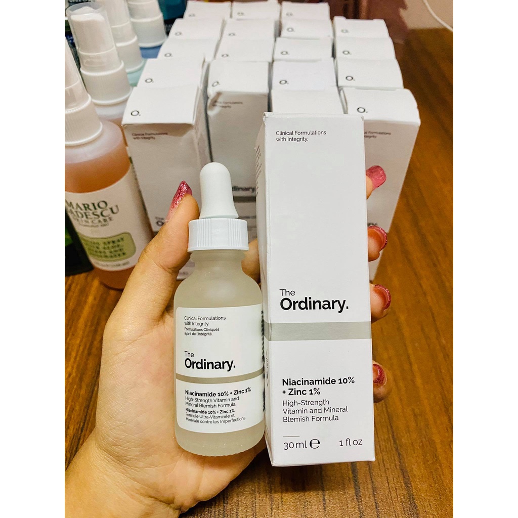 Tinh Chất Giảm Thâm Sáng Da Đều Màu The Ordinary Niacinamide 10 Zinc 1 30ml Shopee Việt Nam