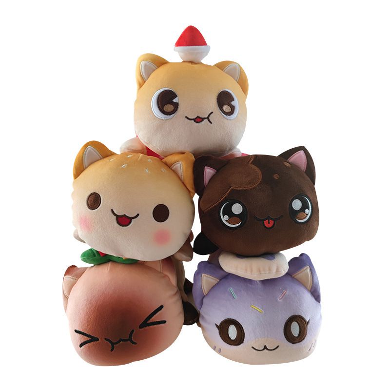 Đồ chơi nhồi bông mềm mại và mèo Cudly Người hâm mộ hoàn hảo Anime cho