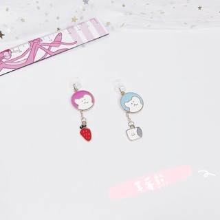 Phụ Kiện Gắn Cổng Sạc Điện Thoại Di Động Chống Bụi Hình Chó Mèo Hoạt Hình Dễ Thương