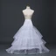 Yoo Crinoline Petticoat Chiều dài đầy đủ Váy lót nữ Dép Petticoat Cưới