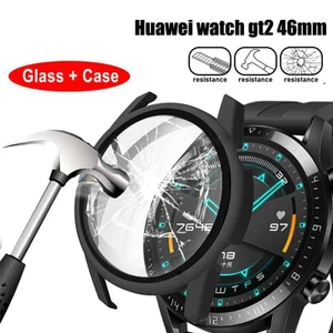 Kính + Ốp Lưng Cho Huawei GT2 Pro ECG Porsche 42mm 46mm Phụ Kiện Bảo Vệ Toàn Diện Ốp Lưng Cường Lực Bảo Vệ Màn Hình Cho Huawei GT2e Cover