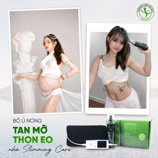Bộ đai ủ nóng Slimming Body 2 SLIMMING BODY cải tiến ủ nóng tan mỡ giảm mỡ (Tặng kèm đai nịt bụng)