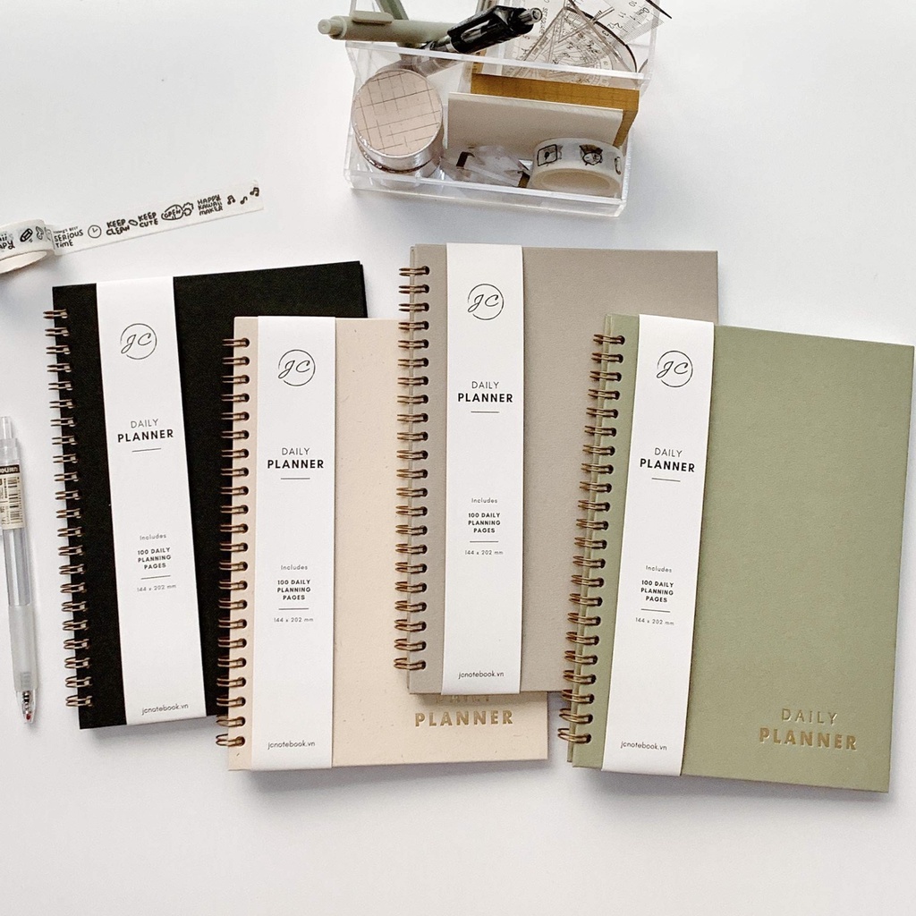 Sổ Basic Planner Lên Kế Hoạch - Sổ Daily Planner | Shopee Việt Nam