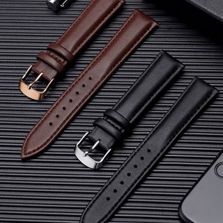 Dây Đeo Đồng Hồ Bằng Da 12mm 14mm 16mm 18mm 20mm 22mm 24mm Thông Dụng Cho Nam Và Nữ