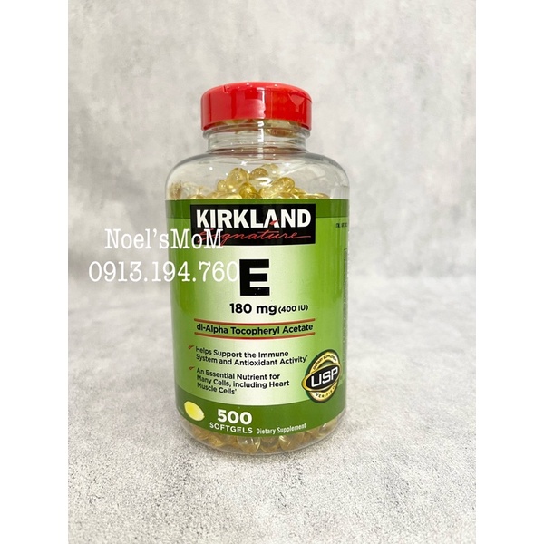 [BILL COSTCO] Viên Uống Bổ Sung VITAMIN E KIRKLAND Shopee Việt Nam