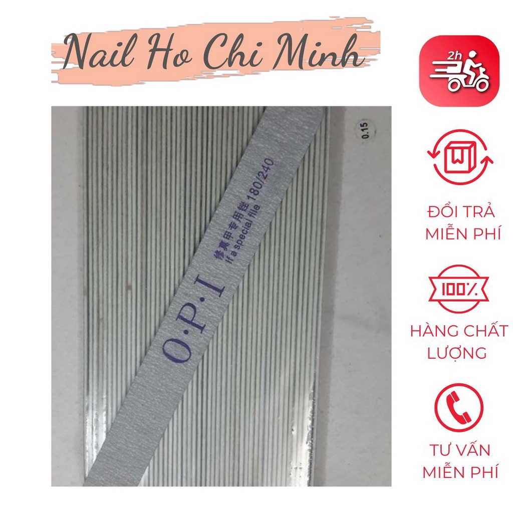 Set 2 cây dũa dày và dũa mỏng O.P.I chính hãng