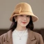 BORAGETE Thu Đông Mũ Ấm Áp Bé Gái Người Cá Mũ Len Thanh Lịch Mũ Xô