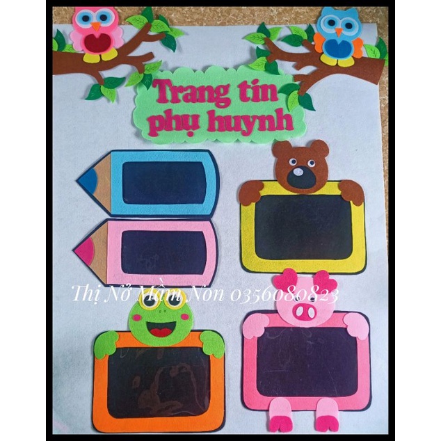 Trang tin phụ huynh trang trí mầm non | Shopee Việt Nam