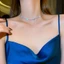 Vòng cổ HợP Kim HìNh BướM ĐíNh Đá Sang TrọNg