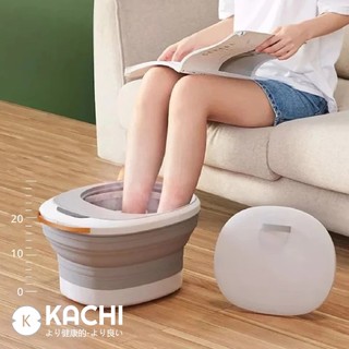 Bồn ngâm chân massage nhiệt hồng ngoại xếp gọn Kachi MK344