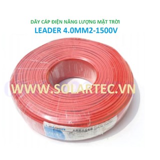 Dây điện năng lượng mặt trời 4.0mm2 hãng LEADER
