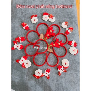 Bờm Noel phát sáng - băng đô cài tóc giáng sinh, đồ chơi nô en, sừng tuần Lộc, người tuyết HOTTREND - phụ kiện nữ