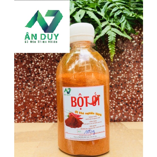 Bột ớt siêu cay vụ mới 100g