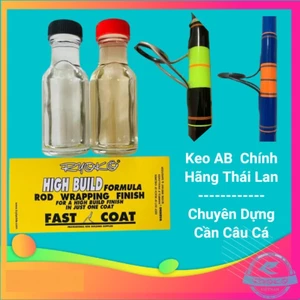 Keo [DỰNG CẦN CÂU] AB Trong Suốt - Ryoko Việt Nam Phù Hợp Cho Cần Thủ Dựng Cần, Kết Dích Rất Tốt, Bền, Chịu Nhiệt