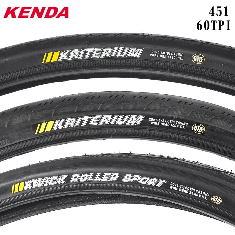 KENDA Kriterium 451 Lốp Xe Đạp 20*1 20*1-1/8 20*1-3/8 60TPI Lốp Xe Đạp ...