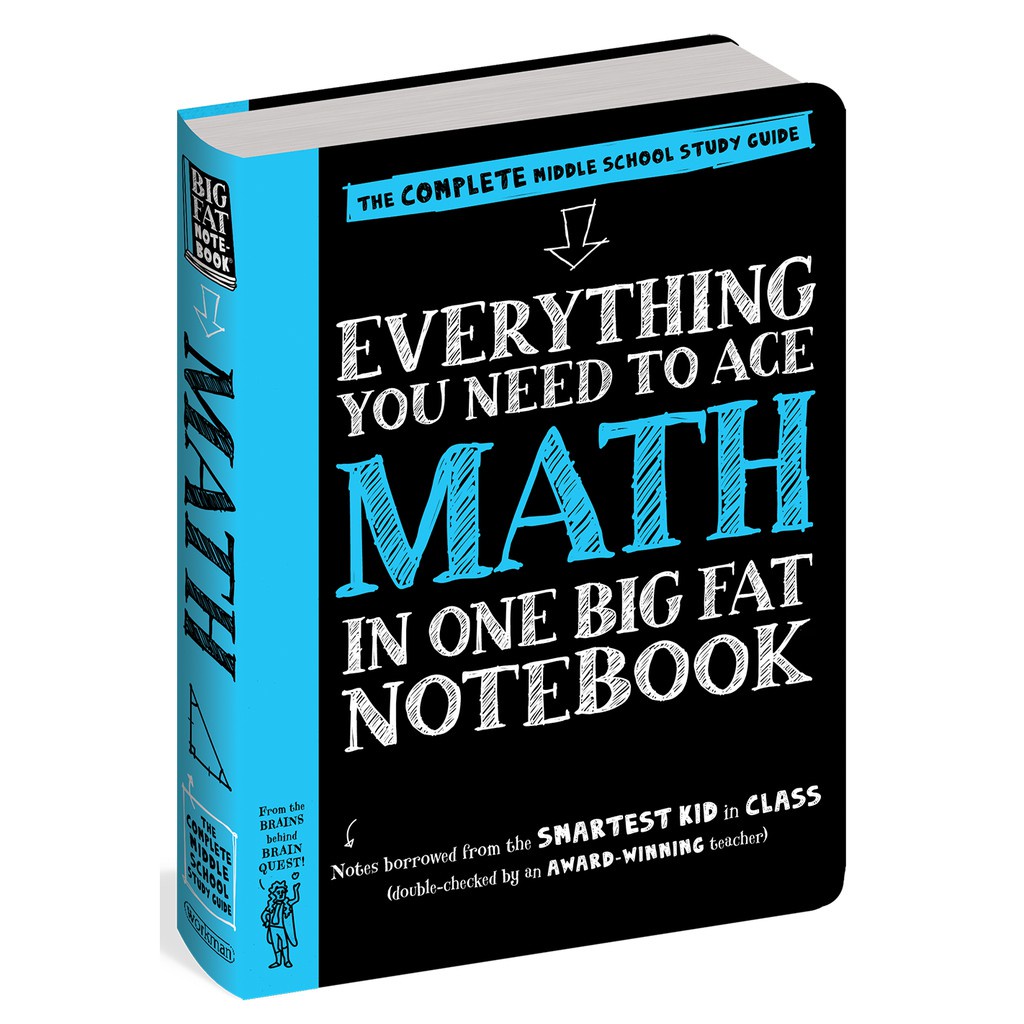 [Mã BMLTB35 giảm đến 35K đơn 99K] Sách : Big Fat Notebook - Everything You Need To Ace Maths ( Sổ Tay Toán Học )