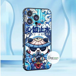Tấm dán Skin Mặt Sau Gấu Panda FULL VIỀN Dành Cho 14prm, 13prm , 12prm , 11prm, ip11 , ip12 , ip13 - FukiShop