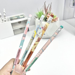 Vỉ 6 Chiếc Bút Chì Gỗ Cao Cấp Có Tẩy CLASSMATE Ngòi 2B, Nét Bút Mịn Chì Mềm, Dùng Cho Bé Tập Viết CL-PC507