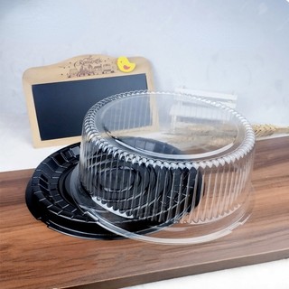 10 Chiếc 6/8 Inch Trong Suốt Hộp Bánh Nhựa Hộp Bánh Và Đóng Gói Trong Suốt Rõ Ràng Đựng Bánh Gato,Cupcake Muffin