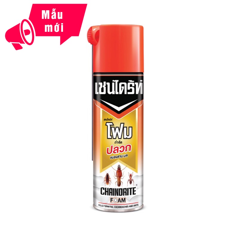 Chai xịt Diệt mối mọt CHAINDRITE Foam 250g Thái Lan (Dạng bọt) | Shopee ...