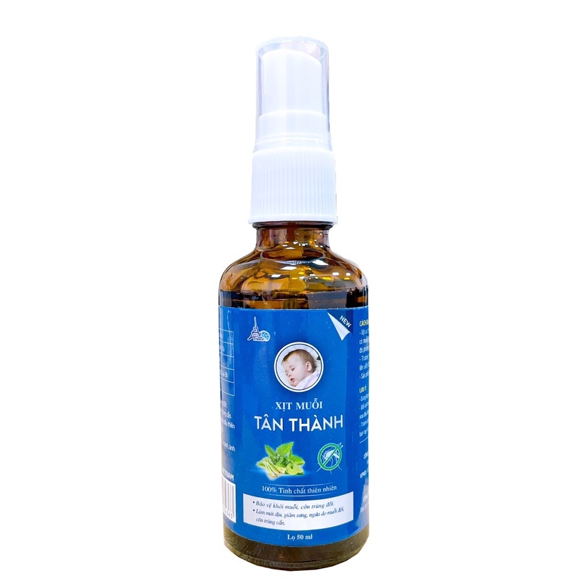 Xịt Muỗi Tinh Dầu FOBE Xua Đuổi Muỗi, Côn Trùng Giúp Bé Ngủ Ngon - Chai 50ml