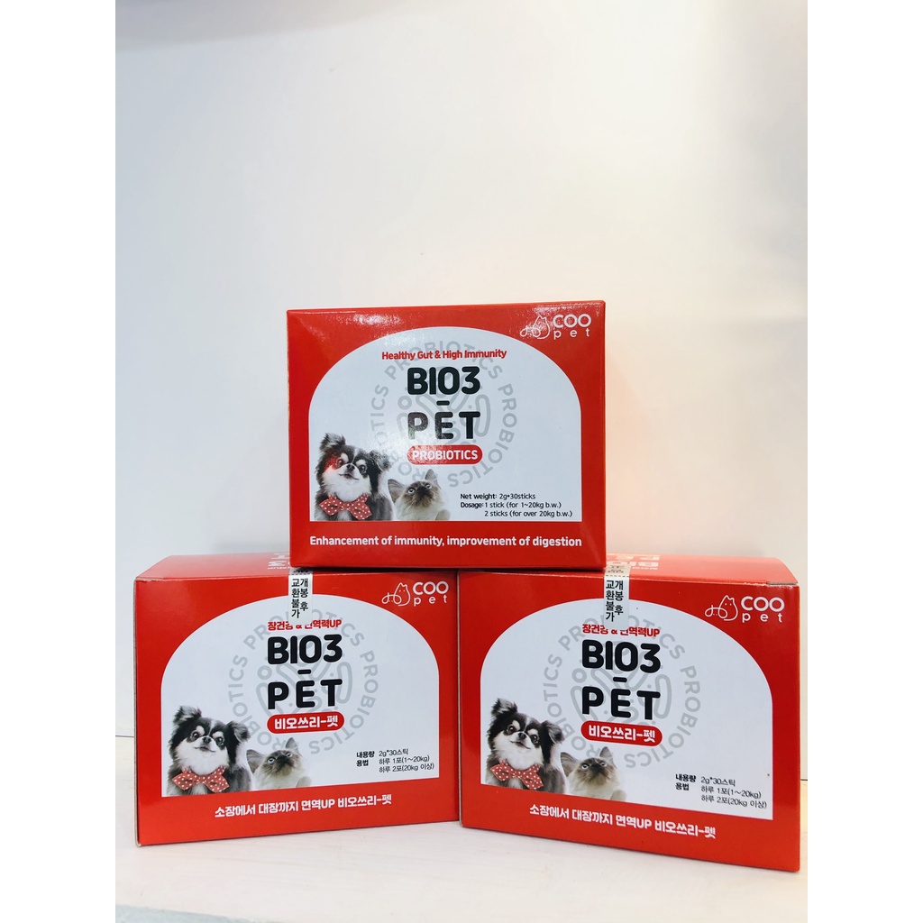 Men vi sinh-Men tiêu hóa BIO 3 PET - Hàn Quốc (1 gói) | Shopee Việt Nam