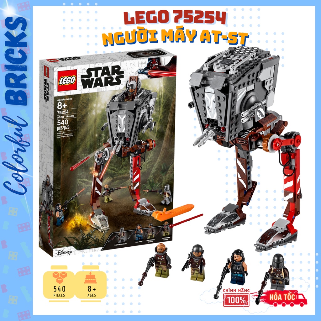 Lego 75254 Ng?�?�?i m??y AT-ST (AT-ST Raider) - Lego Star wars Ch?�nh h?�ng | Shopee Vi?�?t Nam