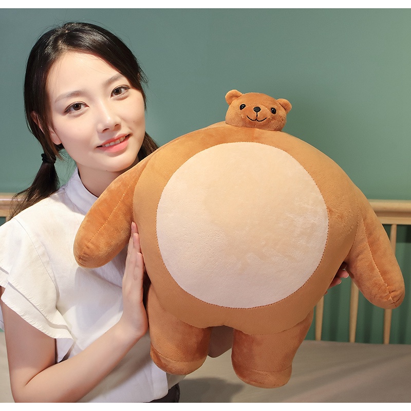 Rytanda Gối Bông Hình Chú Gấu Đầu Nhỏ Dễ Thương Dùng Làm Quà Tặng Sinh Nhật Ngày Valentine