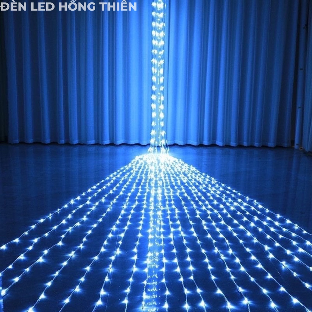 Bộ Đèn Led Trang Trí Thả Mành Kiểu Mưa Rơi Thác Nước 10 Sợi 2m. Ngang ...